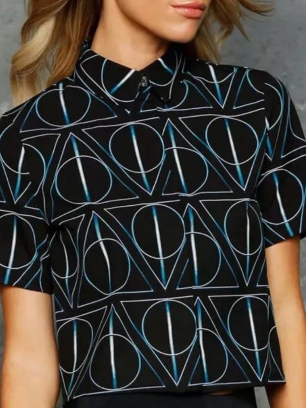 Blackmilk Harry Potter Deathly Hallows Top